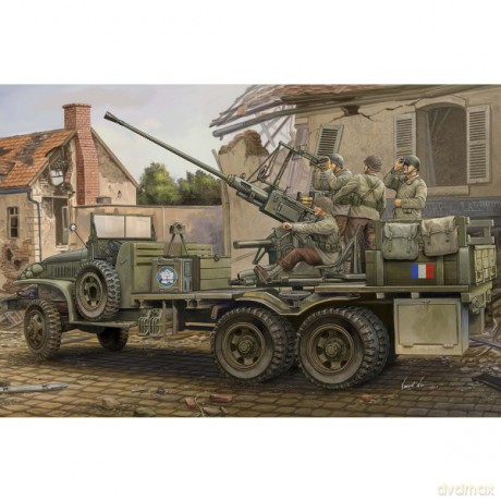 HOBBY BOSS GMC with Antiaircraft Bofors 82459 [MODELARSTWO]