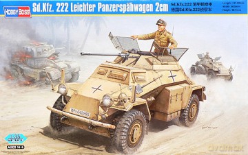 HOBBY BOSS Sd.Kfz.222 Leichter 82442 [MODELARSTWO]
