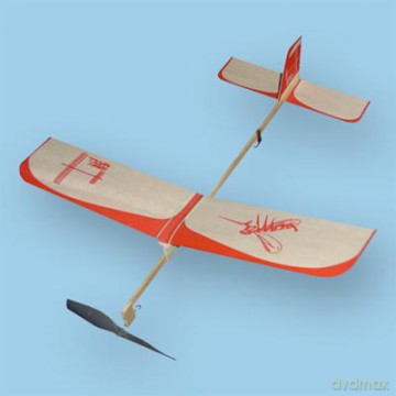 HOBBY MODEL KOMAR z napędem gumowym 5 [MODELARSTWO]