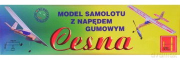 HOBBY MODEL CESNA z napędem gumowym 40 [MODELARSTWO]