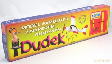 HOBBY MODEL DUDEK z napędem gumowym  [MODELARSTWO]