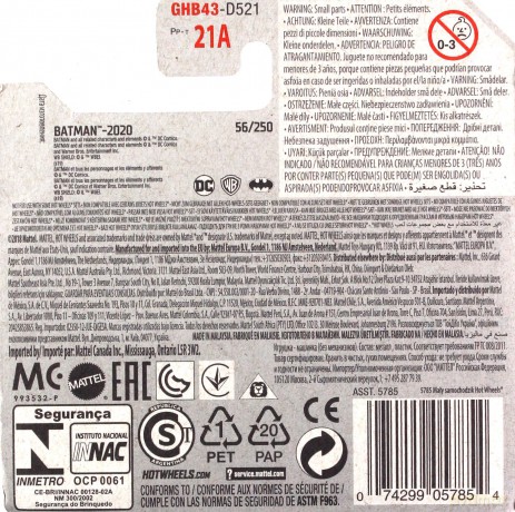 HOT WHEELS MAŁE SAMOCHODZIKI 5cm (wysyłka losowa) [ZABAWKA]