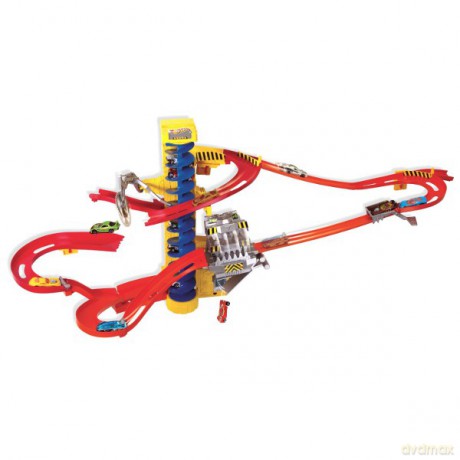HOT WHEELS Ścianowce Spiralny Wjazd W3434 [ZABAWKA]