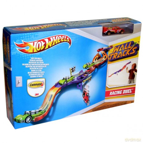 HOT WHEELS Zest. Tory Ścianowce W2104/3430 [ZABAWKA]