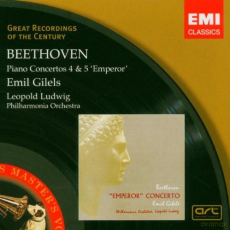 Gilels/Philharm.Orch./Ludwig: Groc - Piano Concertos Nos 4&5 [CD]