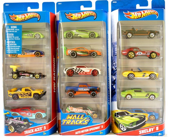 HOT WHEELS PIĘCIOPAK 1806 [ZABAWKA]