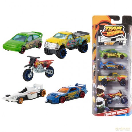 HOT WHEELS Samochody 5 pak. W2638 [ZABAWKA]