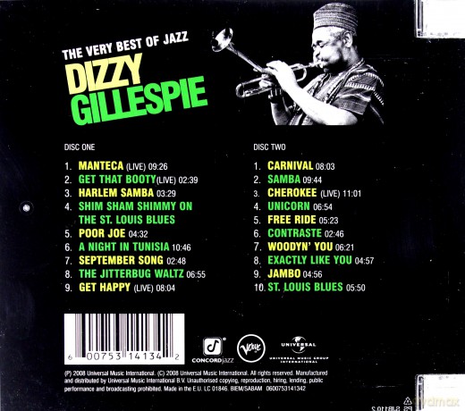 Gillespie Dizzy: Best Of Jazz (Polska Cena) [2CD]