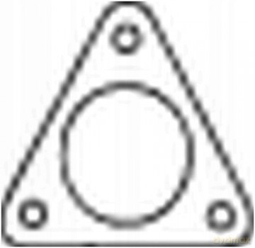 Uszczelka, rura wylotowa Bosal 256-171 Peugeot Fiat Citroen
