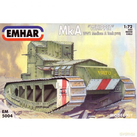 EMHAR WWI Medium tank A Whipet 5004 [MODELARSTWO]