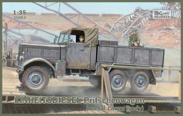 IBG Einheitsdiesel Pritschenwagen 35003 [MODELARSTWO]