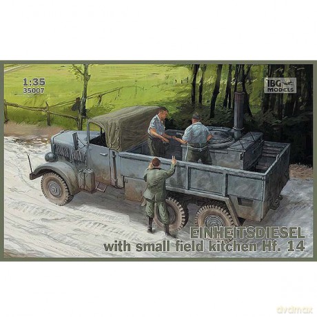 IBG Einheitsdiesel with Kitchen Hf14 35007 [MODELARSTWO]