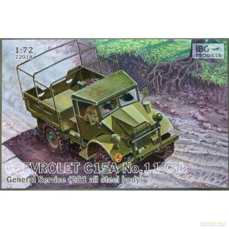 IBG Chevrolet C15A No.11 Cab General 72018 [MODELARSTWO]