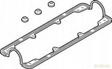 Zestaw uszczelek, pokrywa głowicy cylindra Elring 900.141 Audi Skoda VW Seat