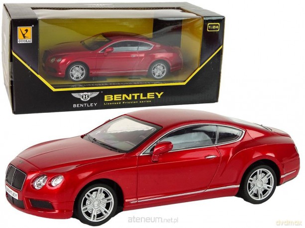 Bentley 1:24 napęd frykcyjny czerwony