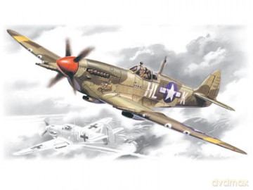 ICM Spitfire Mk.VIII WWII USAAF Fighter 48065 [MODELARSTWO]