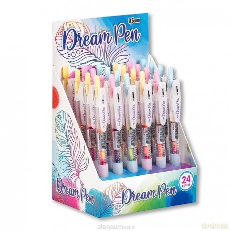 Długopis Dream neonowy (24szt)