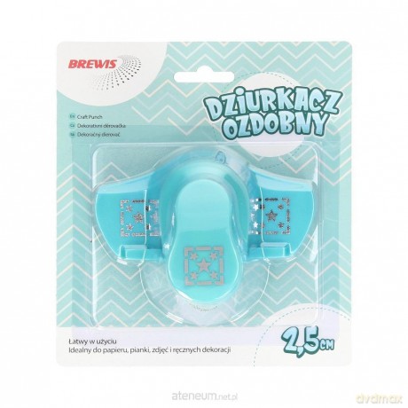 Dziurkacz ozdobny brzegowy - Gwiazdka 2,5cm