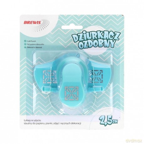 Dziurkacz ozdobny brzegowy - Rozeta 2,5cm