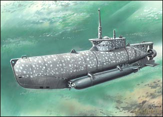 ICM UBoat XXVIIB Zeehund S006 [MODELARSTWO]