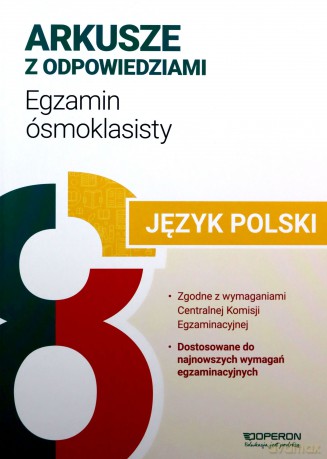 Język polski Arkusze Egzamin ósmoklasisty 2024 - Jolanta Eisner [KSIĄŻKA]