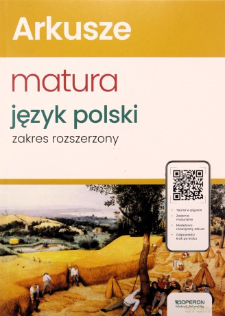 Język polski Arkusze maturalne zakres rozszerzony - Piotr Dobosiewicz, Jarosław Drzeżdżon [KSIĄŻKA]