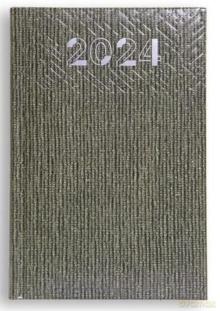Kalendarz 2024 B6 Milano - szary [KALENDARZ]