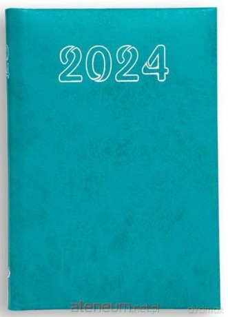 Kalendarz 2024 B7 Standard - lawendowy [KALENDARZ]