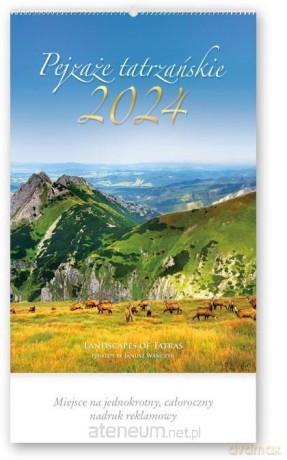 Kalendarz 2024 Reklamowy Pejzaże tatrzańskie [KALENDARZ]