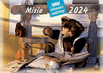 Kalendarz 2024 Rodzinny Misie [KALENDARZ]