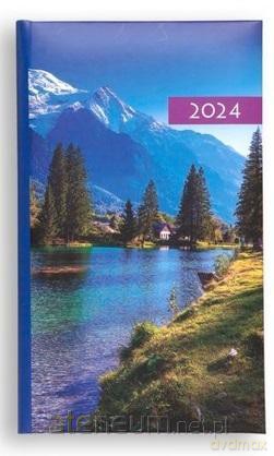 Kalendarz 2024 tygodniowy kolorowy - pejzaż [KALENDARZ]