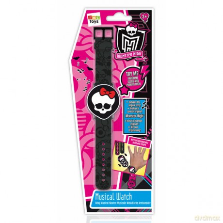 IMC Monster High Muzyczny Zegarek 870062 [ZABAWKA]