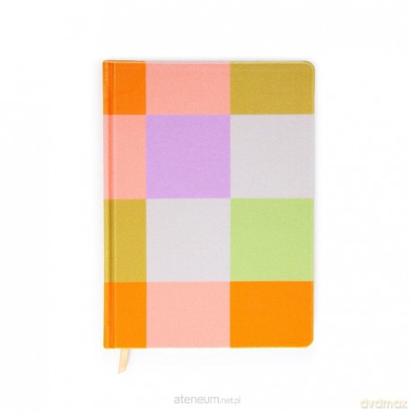 Notatnik aksamitny Jumbo Journal Velvet Check