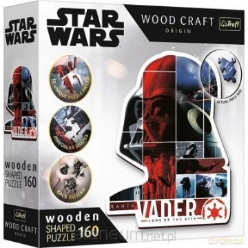 Puzzle drewniane 160 el. Darth Vader [PUZZLE]