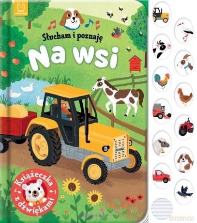 Słucham i poznaję. Na wsi. Książeczka z dźwiękami - Grażyna Wasilewicz [KSIĄŻKA]