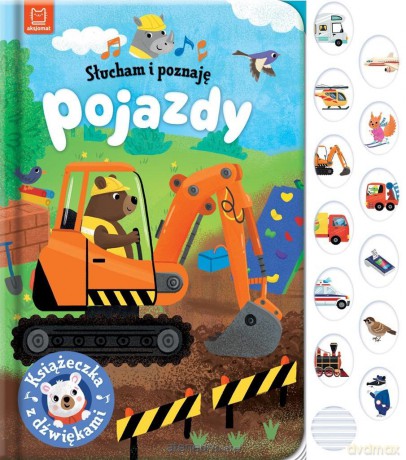 Słucham i poznaję. Pojazdy. Książeczka z dźwiękami - Grażyna Wasilewicz [KSIĄŻKA]