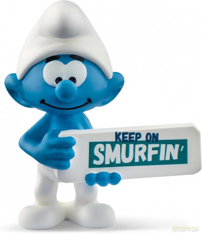 Smerf z napisem [FIGURKA]