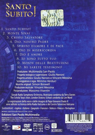 Simon Boswell: Giovanni Paolo II (Jan Paweł II) Santo Subito [DVD]