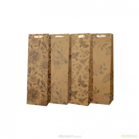 Toreba prezentowa 12x40 Butelka Craft
