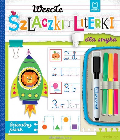 Wesołe szlaczki i literki dla smyka - Anna Podgórska [KSIĄŻKA]
