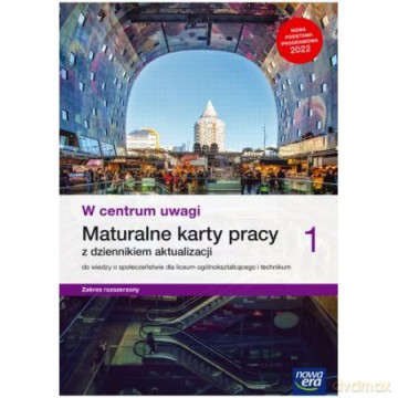WOS 1 Maturalne Karty Pracy W centrum uwagi zakres rozszerzony [KSIĄŻKA]