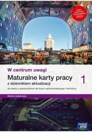 WOS 1 Maturalne Karty Pracy W centrum uwagi zakres rozszerzony [KSIĄŻKA]