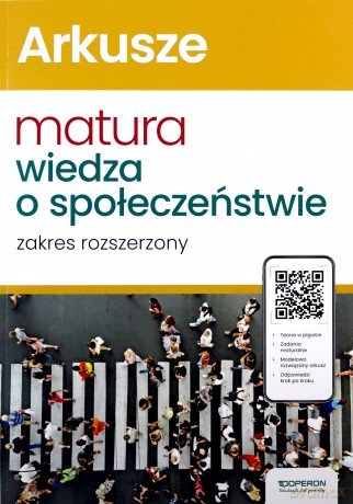 WOS Arkusze maturalne zakres rozszerzony - Adam Konstantynowicz, Anna Konstantynowicz, Małgorzata Pająk [KSIĄŻKA]