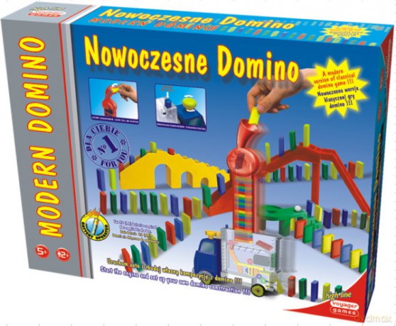 INTERKOBO GRA DOMINO NOWOCZESNE 24553 [GRA]