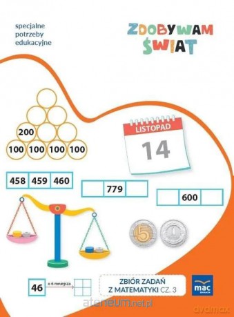 Zdobywam świat Zbiór zadań z matematyki Poziom C - Justyna Hadryś [KSIĄŻKA]