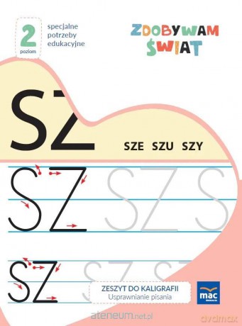 Zdobywam świat Zeszyt do kaligrafii Poziom 2 - Justyna Hadryś [KSIĄŻKA]