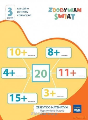 Zdobywam świat Zeszyt do matematyki Poziom 3 - Justyna Hadryś [KSIĄŻKA]