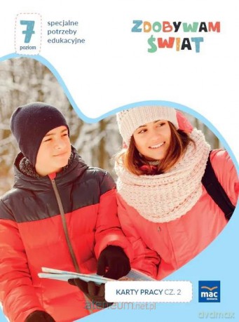Zdobywam świat. Karty pracy cz.2 zima Poziom 7 - Justyna Hadryś [KSIĄŻKA]