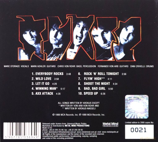 Krokus: Heart Attack [CD]
