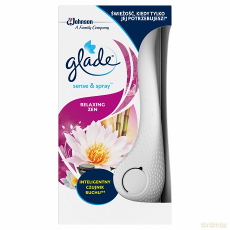 Odświeżacz powietrza dyfuzor Glade Sens&Spray Relaxing Zen 18 ml 320 g
